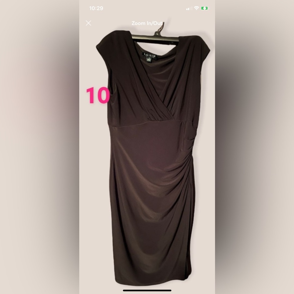 Ralph Lauren Littpe black dress size 10